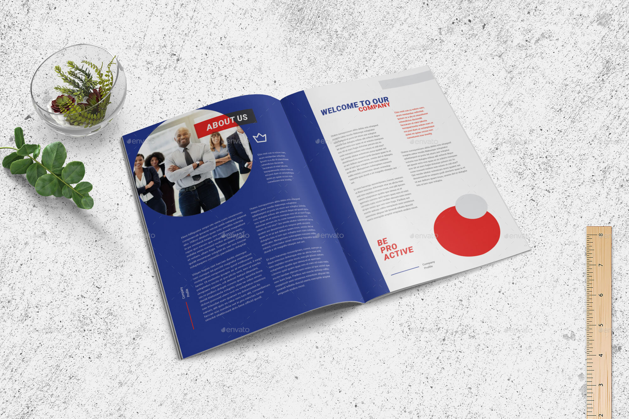 Multipurpose Company Profile Template, Print Templates GraphicRiver